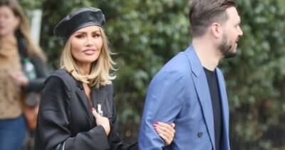 Chloe Sims - Ferne Maccann - TOWIE's Chloe Sims looks stylish in black leather as she links arms with brother Charlie on day out - ok.co.uk - Brazil - London