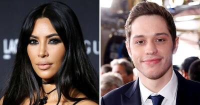Kim Kardashian Denies Photoshopping Pete Davidson’s ‘Snatched’ Jawline With Kissing Clip: It’s a ‘Live Photo’ - www.usmagazine.com - Los Angeles - California - Italy