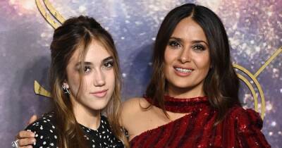 Seeing Double! Salma Hayek and Daughter Valentina, 14, Twin on the Cover of ‘Vogue Mexico’ - www.usmagazine.com - Mexico