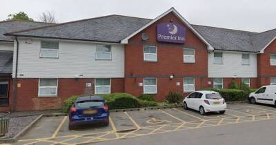 Easter Sunday - Family 'barricade' themselves in Premier Inn room as youths try to kick in door - dailyrecord.co.uk - county Weston