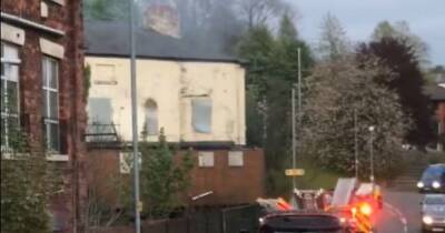 Firefighters rush to tackle blaze at derelict former Crumpsall pub - www.manchestereveningnews.co.uk - Manchester - Beverly Hills