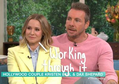 Holly Willoughby - Phillip Schofield - Dax Shepard - Veronica Mars - Kristen Bell & Dax Shepard Open Up About Going To Marriage Therapy To Save Their Relationship - perezhilton.com
