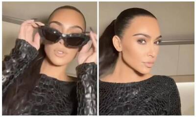 Kim Kardashian posts her first solo TikTok and she did not disappoint - us.hola.com