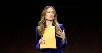 Olivia Wilde in shock after being 'served custody papers while on stage' - www.dailyrecord.co.uk - Las Vegas