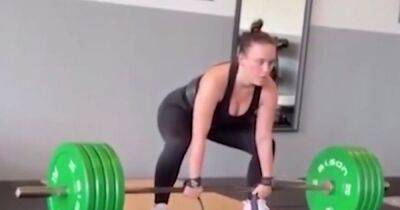 Brooke Vincent - Lucy Fallon - Faye Windass - Coronation Street’s Faye Windass actress is unrecognisable as she lifts 100kg weights - ok.co.uk - Manchester