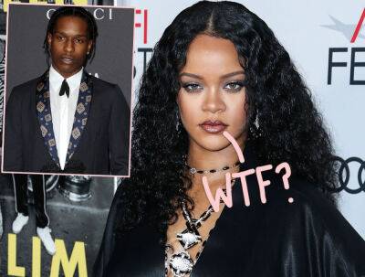 A$AP Rocky Caught Secretly Messaging Another Woman Behind Pregnant Rihanna's Back?! - perezhilton.com - Britain