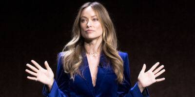 CinemaCon Officials Have No Idea How Olivia Wilde Got Served Papers During Her Presentation - www.justjared.com