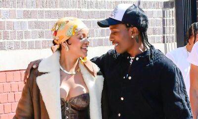 Asap Rocky - Rihanna and A$AP Rocky reportedly celebrated a baby shower before welcoming their firstborn in May - us.hola.com - Hollywood