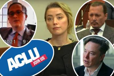 ACLU Confirms Amber Heard Did NOT Give Them All The Millions She Promised -- & Some Came From Elon Musk! - perezhilton.com - Los Angeles