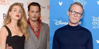 Johnny Depp Says Amber Heard Made Paul Bettany's Son 'Burst Into Tears' - www.justjared.com