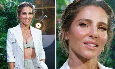 Elsa Pataky looks stunning in Madrid wearing an outfit that showcased her amazing physique - us.hola.com - Spain - Maldives - city Madrid, Spain