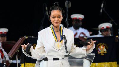 Rihanna Celebrates Her First 'National Heroes Day' as a Recently Appointed Hero of Barbados - etonline.com - Barbados