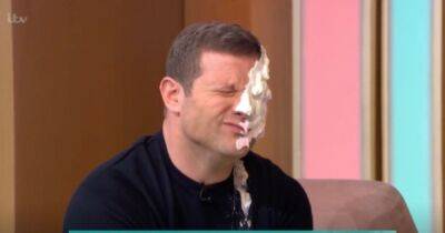 Alison Hammond - Chris Tarrant - Dermot Oleary - This Morning fans left amused as Dermot O'Leary is pied live on air - ok.co.uk