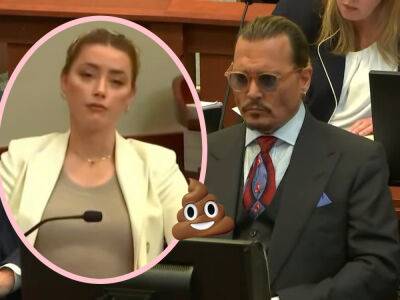 Amber Heard Said Pooping The Bed Was 'Practical Joke Gone Wrong,' Testifies Chauffeur - perezhilton.com