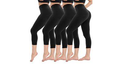 Grab a 4-Pack of Top-Rated, High-Waisted Leggings for Just $22 - www.usmagazine.com