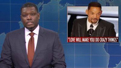 ‘SNL’ Weekend Update Absolutely Roasts Will Smith for Oscars Slap (Video) - thewrap.com