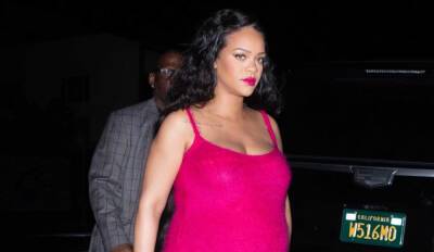 Rihanna Grabs Dinner at Her Favorite Spot in Her Latest Maternity Look! - www.justjared.com - Las Vegas - Santa Monica