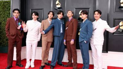 BTS Is Looking So Dapper on the Grammys Red Carpet - www.glamour.com