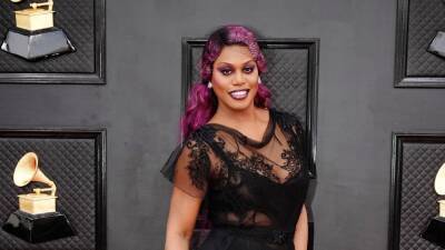 Laverne Cox Embraces the See-Through Dress Trend at the Grammys - www.glamour.com - Chicago