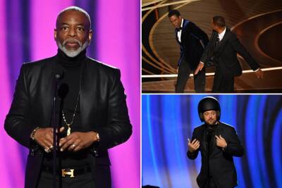 LeVar Burton jokes about Will Smith’s Oscars slap at Grammys pre-show - nypost.com