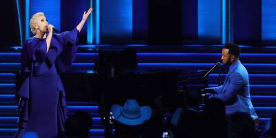 John Legend Performs 'Free' With Ukraine Singer Mika Newton at Grammys 2022 - www.justjared.com - Ukraine - Russia
