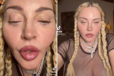 Madonna’s ‘unsettling’ pre-Grammys TikTok video sparks fan concern - nypost.com