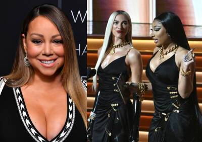 Mariah Carey Reacts To Dua Lipa And Megan Thee Stallion Grammys Homage - etcanada.com - Houston