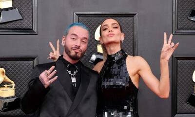 J Balvin and Valentina Ferrer exude style on the 2022 Grammy red carpet - us.hola.com - Colombia