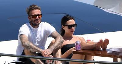 Harper Beckham shows her Posh side as she enjoys luxury family break on £5m superyacht - www.ok.co.uk - Miami - Florida - county Palm Beach - county Harper