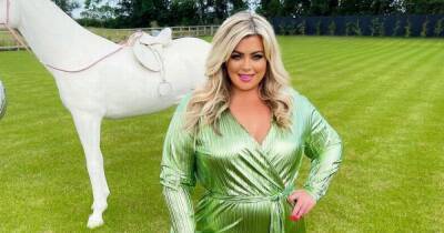 Gemma Collins wows in slinky jumpsuit but distracted fans point out mistake in background - www.ok.co.uk - Poland