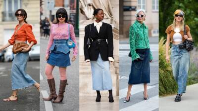 15 Best Denim Skirts to Give Your Jeans a Break - www.glamour.com