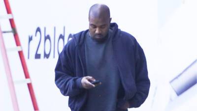 Kanye West Seen In 1st Photo Since Reportedly Pulling Out Of Coachella Skipping Grammys - hollywoodlife.com - Beverly Hills