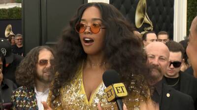 Watch the Moment H.E.R. Learns She Won Best Traditional R&B Performance at GRAMMYs (Exclusive) - www.etonline.com