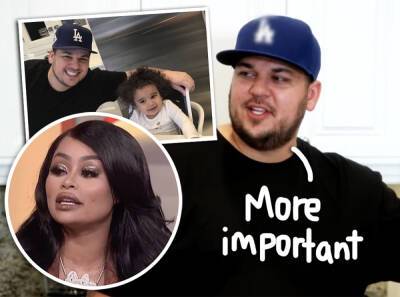 How Rob Kardashian Is Ignoring The Drama With Blac Chyna As She Nears Trial With His Family! - perezhilton.com
