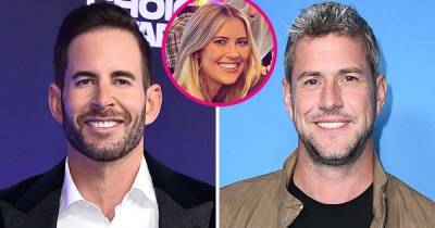 Christina Haack’s Exes Tarek El Moussa and Ant Anstead Have ‘Great’ Relationship, Hang Outside of Family Events - www.usmagazine.com - Britain - California - county Hall - Arizona