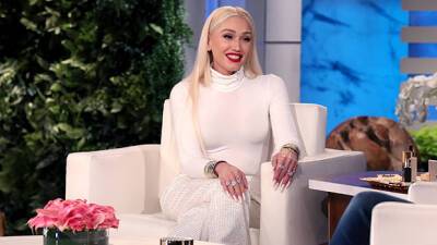 Gwen Stefani Stuns In White Pants Tight Top While Dishing About Blake Shelton On ‘Ellen’ - hollywoodlife.com - Oklahoma