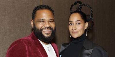 Tracee Ellis Ross 'Did Not Like' Her 'Black-ish' Co-Star Anthony Anderson at First - www.justjared.com