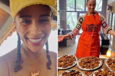 Paula Patton clucks back at viral fried-chicken recipe haters - nypost.com - Mexico