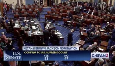Senate Confirms Ketanji Brown Jackson To Supreme Court - deadline.com - city Jackson