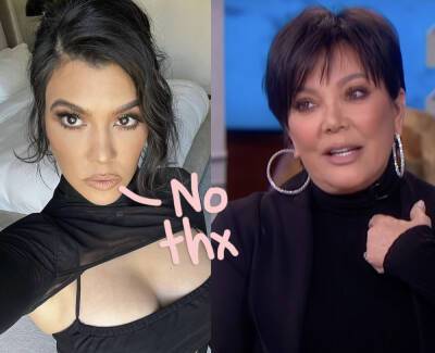 Kourtney Kardashian Reportedly FIGHTING With Kris Jenner Over Vegas Wedding! - perezhilton.com - Las Vegas - city Sin
