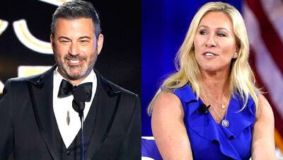 Jimmy Kimmel Trolls Marjorie Taylor Greene After She Claims She Reported His Joke To Police - hollywoodlife.com - USA - county Collin