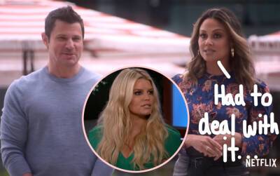 Love Is Blind's Vanessa Lachey Opens Up About How Nick’s Messy Divorce From Jessica Simpson Affected Their Relationship - perezhilton.com - county Hall