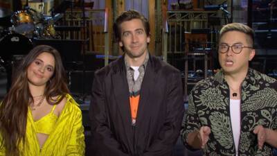 Camila Cabello - Jake Gyllenhaal - Bowen Yang Hilariously Mispronounces Jake Gyllenhaal's Last Name in New 'SNL' Promo With Camila Cabello - etonline.com