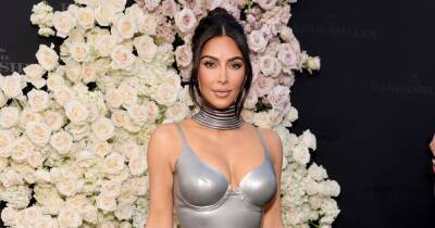 Kim Kardashian stuns in tight silver dress for first red carpet appearance with Pete Davidson - www.dailyrecord.co.uk