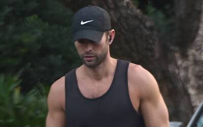 Chace Crawford Looks So Buff in New Photos from His Dog Walk - www.justjared.com