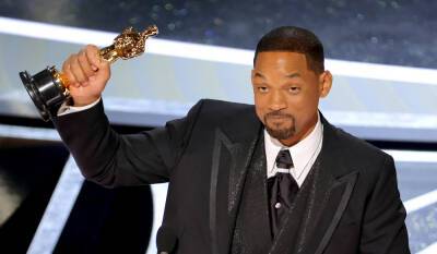 Will Smith Banned from the Oscars for 10 Years - Read the Academy's Full Statement - www.justjared.com - county Rock