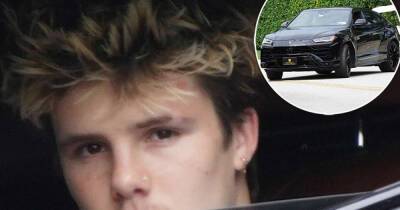 Cruz Beckham leaves Nicola Peltz's family home in £309,000 Lamborghini - www.msn.com - Florida - county Palm Beach