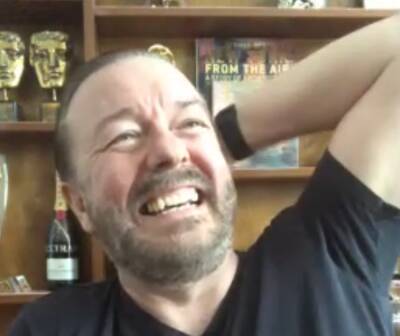 Will Smith - Jada Pinkett Smith - Ricky Gervais - Pinkett Smith - Tom Tapp - Ricky Gervais Finds The Final Funny In Will Smith’s Oscars Ban - deadline.com - county Will