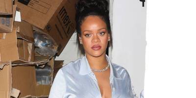 Rihanna Shows Off Her Baby Bump During a Night Out in Beverly Hills - www.justjared.com - Beverly Hills