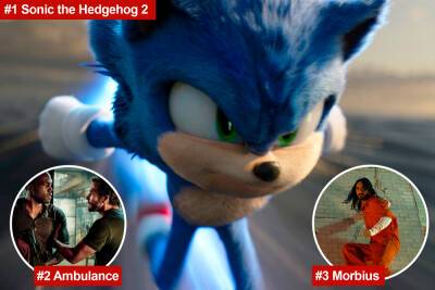 Jake Gyllenhaal - ‘Sonic the Hedgehog 2’ runs away with domestic box office - nypost.com